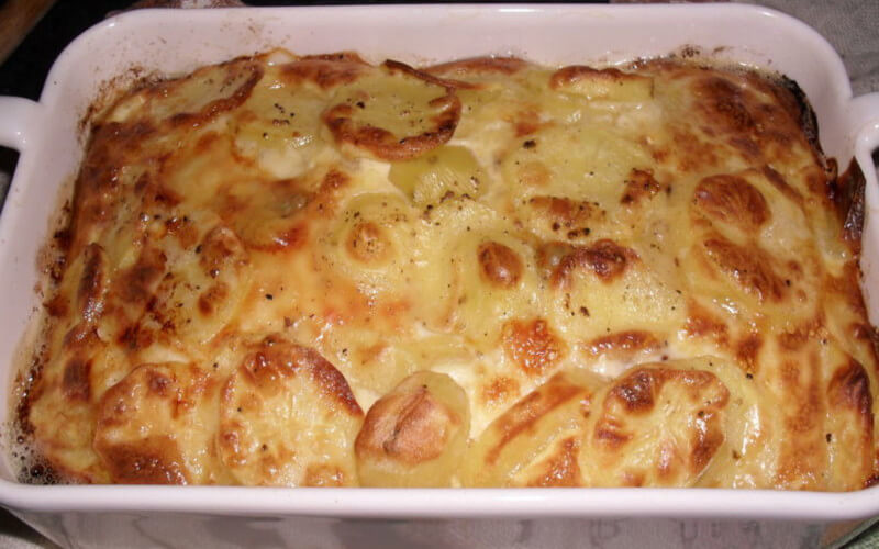 GRATIN DE POMME DE TERRE AU MORBIER