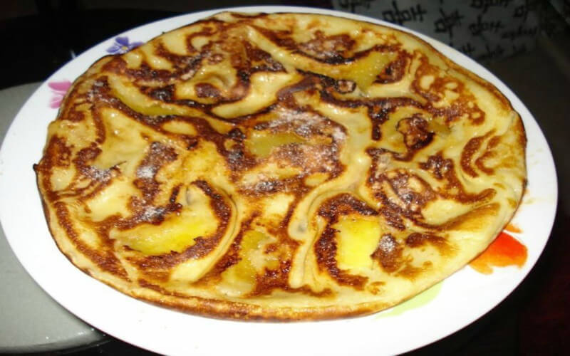 Sanciaux du Berry ou la crêpe aux pommes