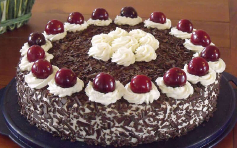 Gâteau Forêt noire sans alcool