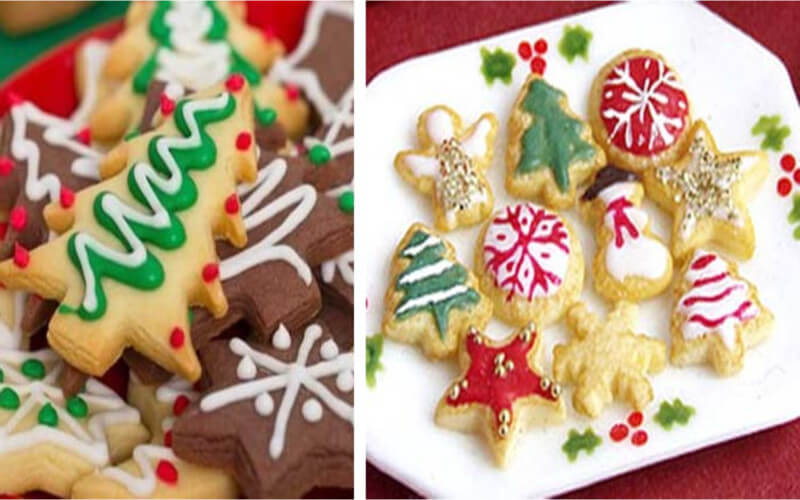 Petits sablés du Père Noël biscuits très gourmands